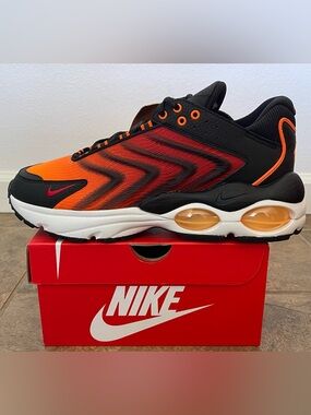 Size 9 - Nike Air Max TW SE Orange Summit White Black Gym Red FJ2590-001 Men’s